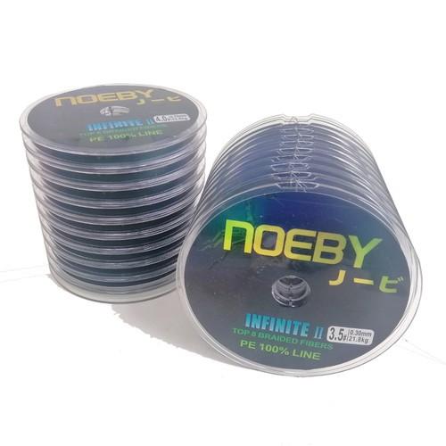 Dây Dù Câu Cá NOEBY Infinite II X8 Cao Cấp Màu Xanh Rêu dây PE câu lure siêu bền