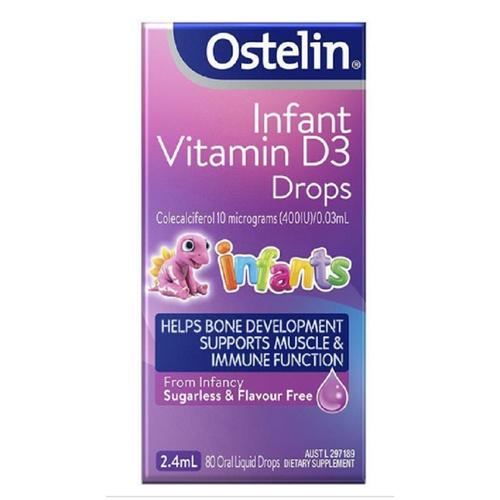 Vitamin D3 Drops Ostelin (0-12Y)