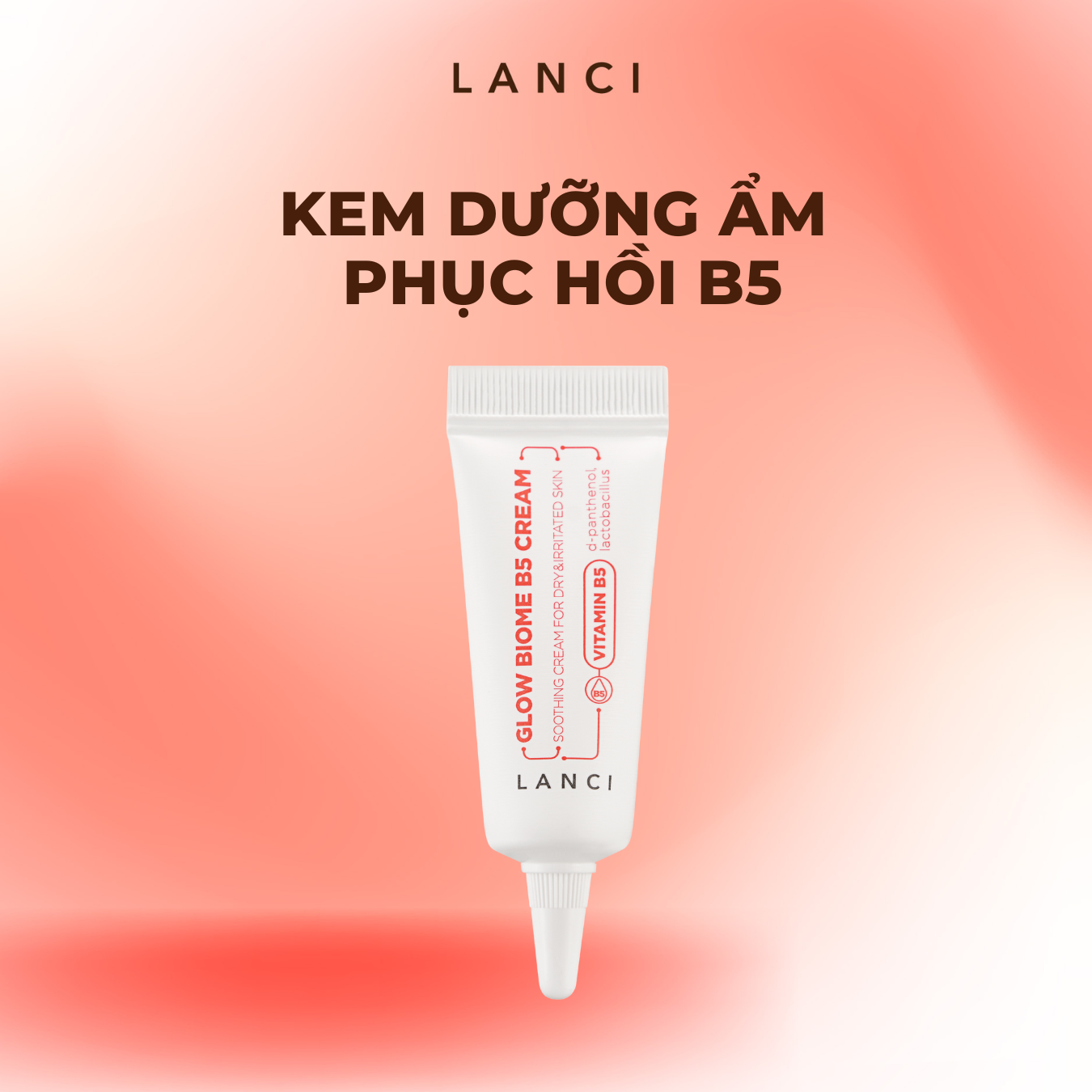 Kem dưỡng ẩm B5 LANCI phục hồi và dưỡng da ẩm mượt căng bóng minisize 10ml