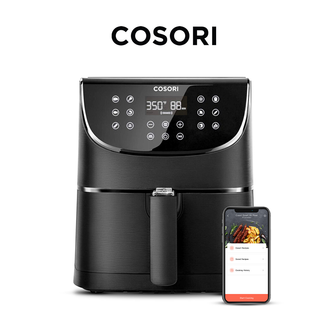 Nồi chiên không dầu Cosori (Air Fryer) CS158-AF 5.5 Lít kết nối Wifi - Hàng chính hãng