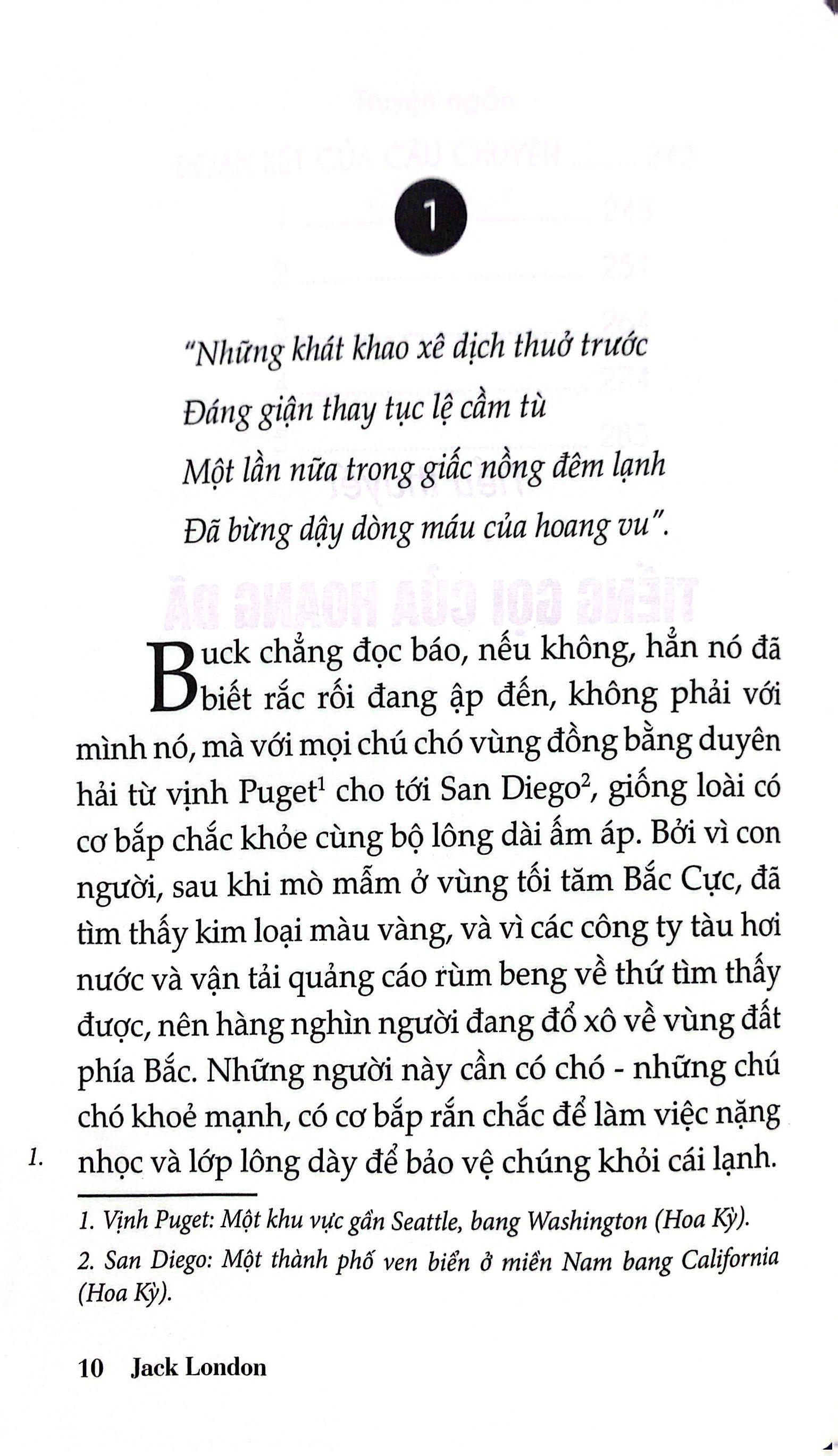 Tiếng Gọi Của Hoang Dã - Bìa Cứng