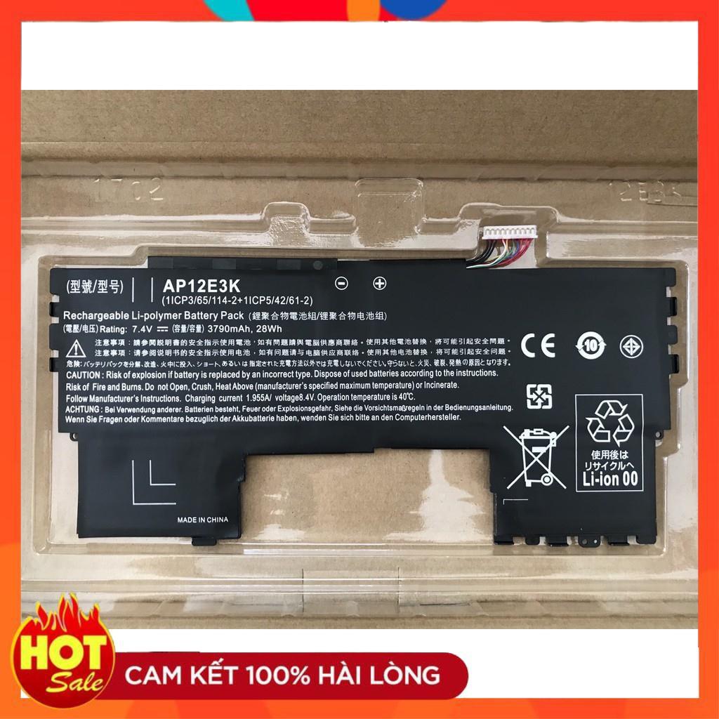 Pin (Battery) Dùng Cho Acer Aspire S7 191 Ultrabook 11 AP12E3K Original