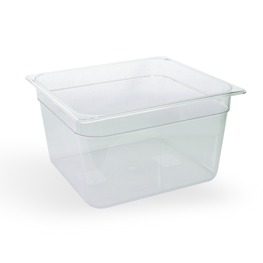 Hộp nhựa đựng thực phẩm 2/3, HORECA Samkwang SKCAMEL, cao 200mm PC832FP