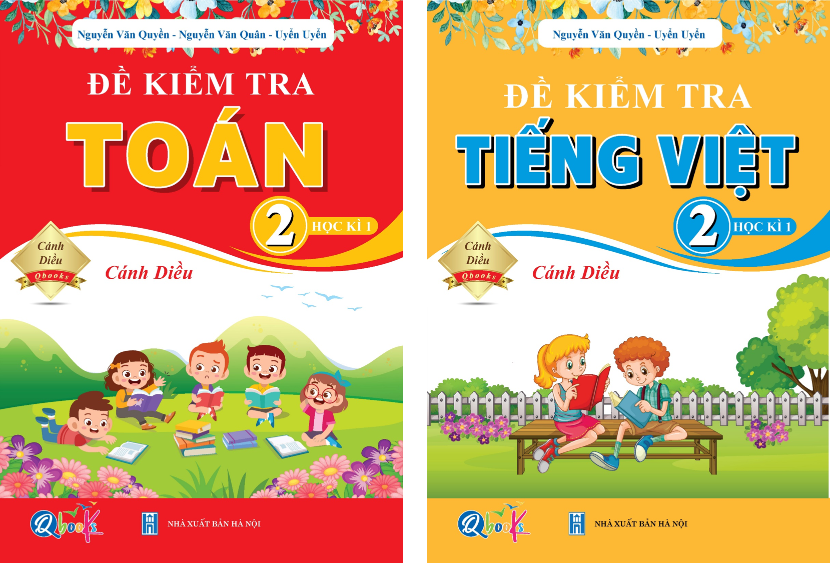 Combo Đề Kiểm Tra Toán, Tiếng Việt Lớp 2 - Cánh Diều Tự Chọn Sách - Học Kì 1 2 Cuốn