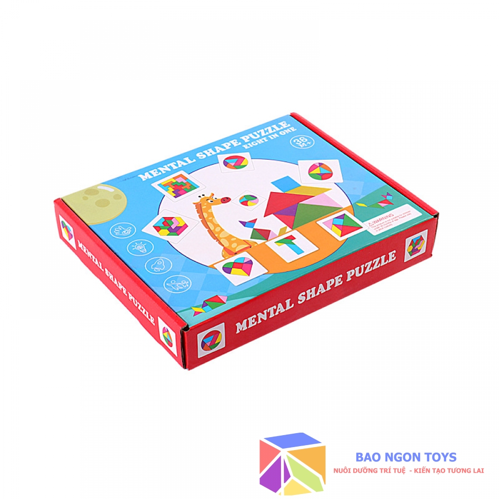 SET GIÁO CỤ ĐỒ CHƠI XẾP HÌNH, GIÚP BÉ PHÁT TRIỂN TRÍ THÔNG MINH THỊ GIÁC, NHẬN BIẾT HÌNH HỌC - DG126