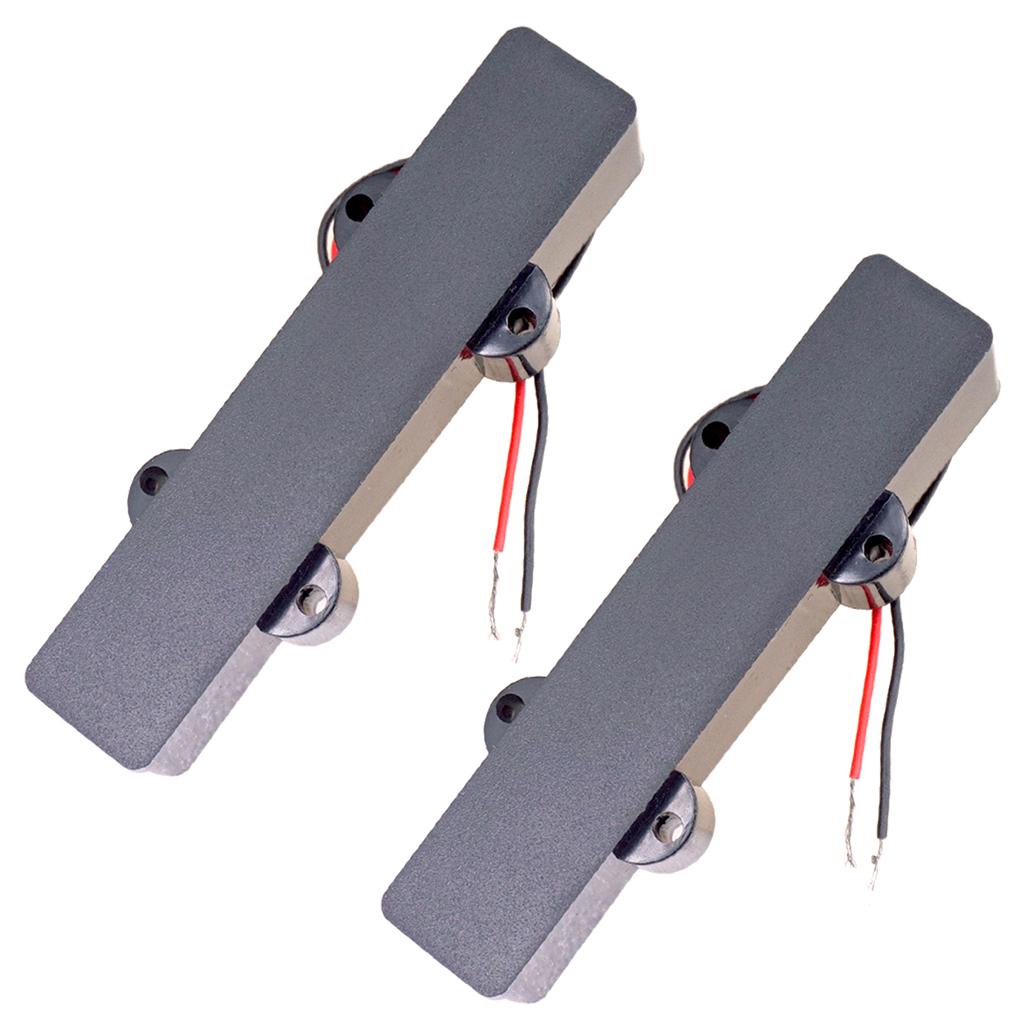 2pcs 4 String Jazz Bass Humbucker Closed Pickup for Electric Bass Guitar