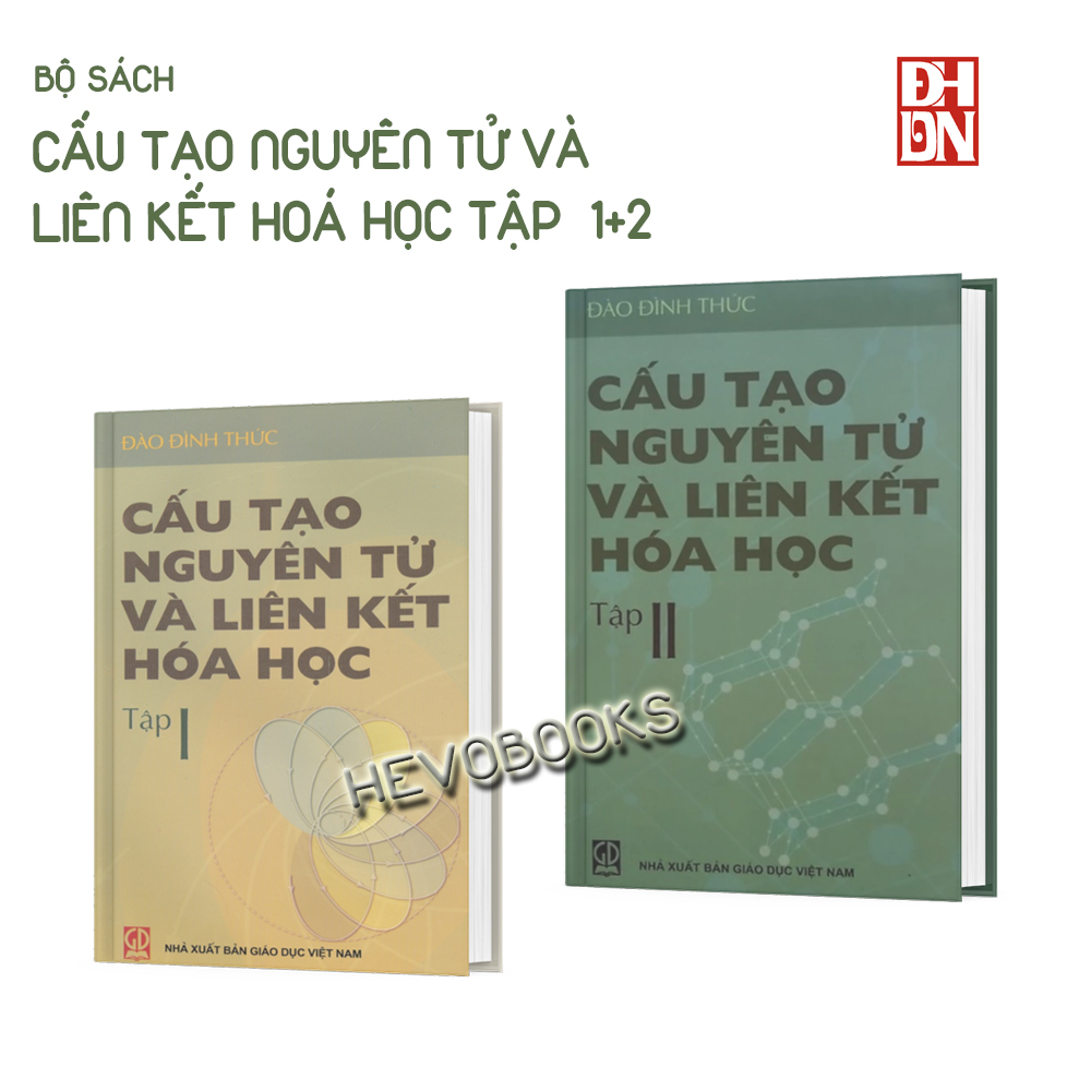 Combo sách Cấu tạo nguyên tử và liên kết hoá học (trọn bộ 2 tập)