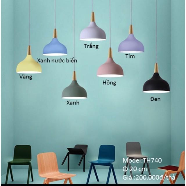 Đèn thả bàn ăn,đèn trang trí tặng kèm bóng led