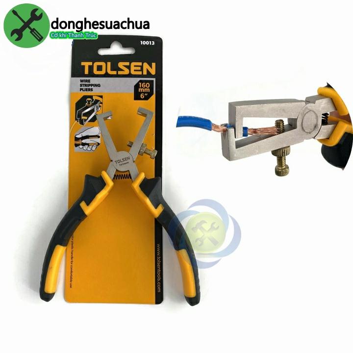 Kìm tuốt dây 160mm Tolsen 10013