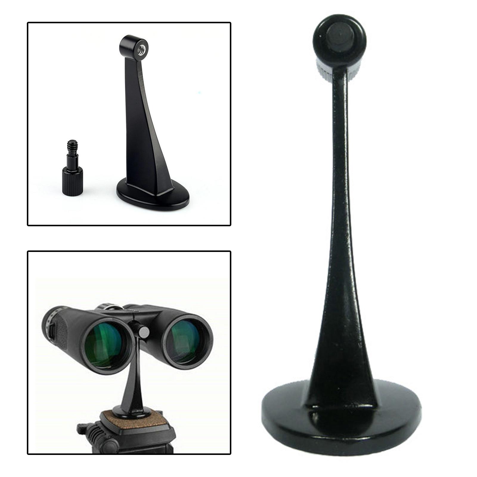 Optics Binoculars Spotting Tripod Adapter Metal Mount Holder 1/4'' Thread