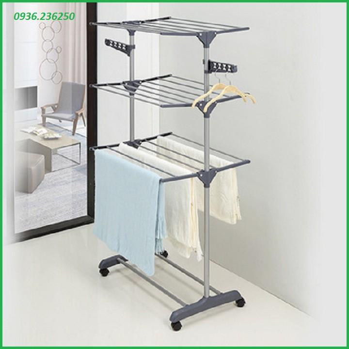 Giàn phơi quần áo di động siêu nhẹ siêu gọn thế hệ mới