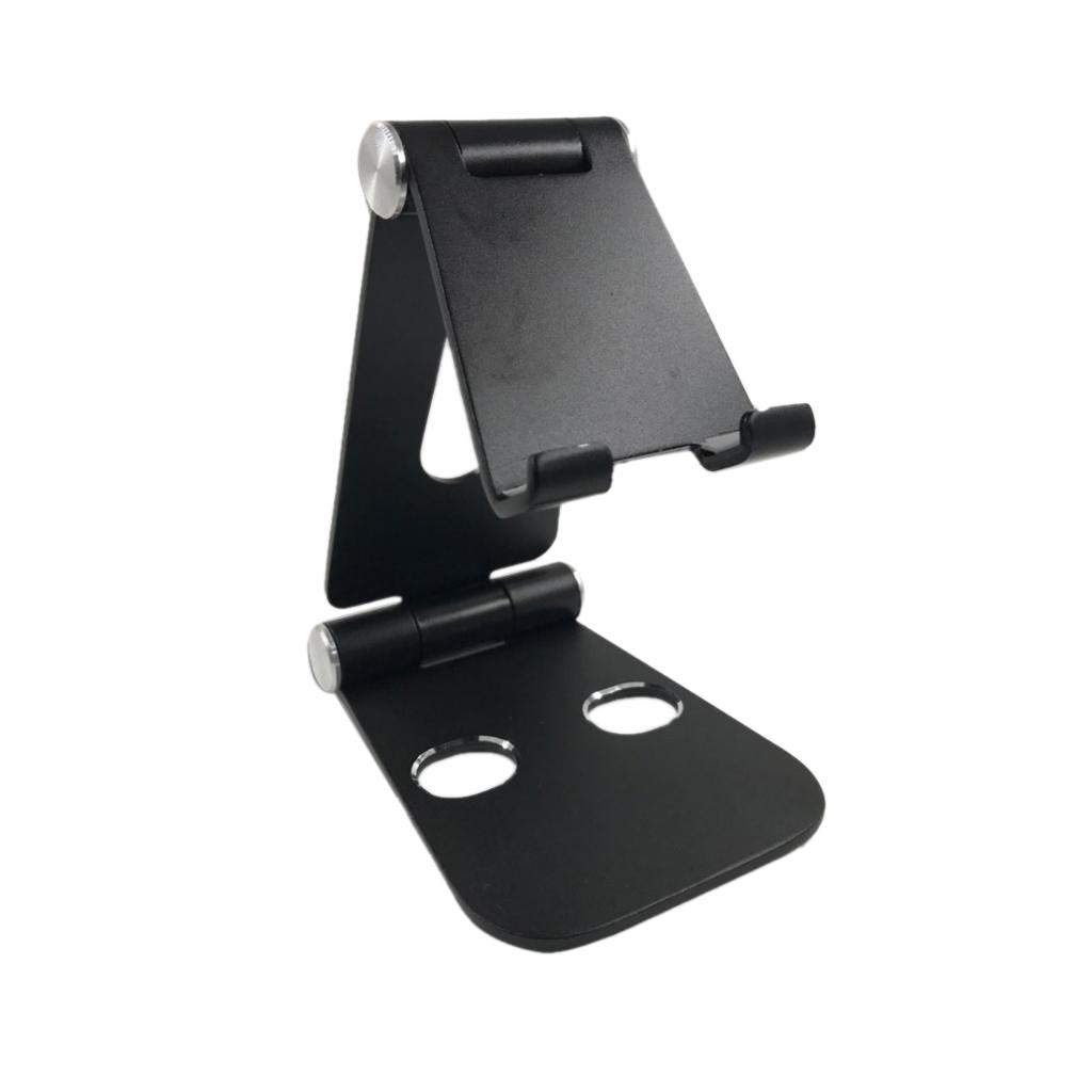 Desk stand, Multi-angle Holder Tablet Dock Adjustable Foldable Portable Desk Stand Fold-up Smartphone Stands Holders for Apple iPhone, iPad, Samsung
