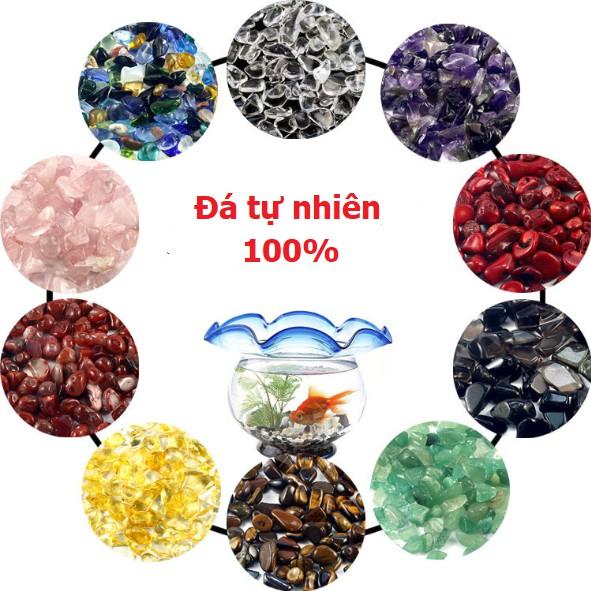 Các loại sỏi màu thích hợp trang trí tiểu cảnh, bể cá cảnh, DIY