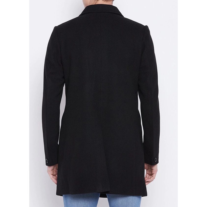 Khoác dạ Hagaco wool blend overcoat xuất Hàn dành cho Nam. Chất vải pha wool cao cấp