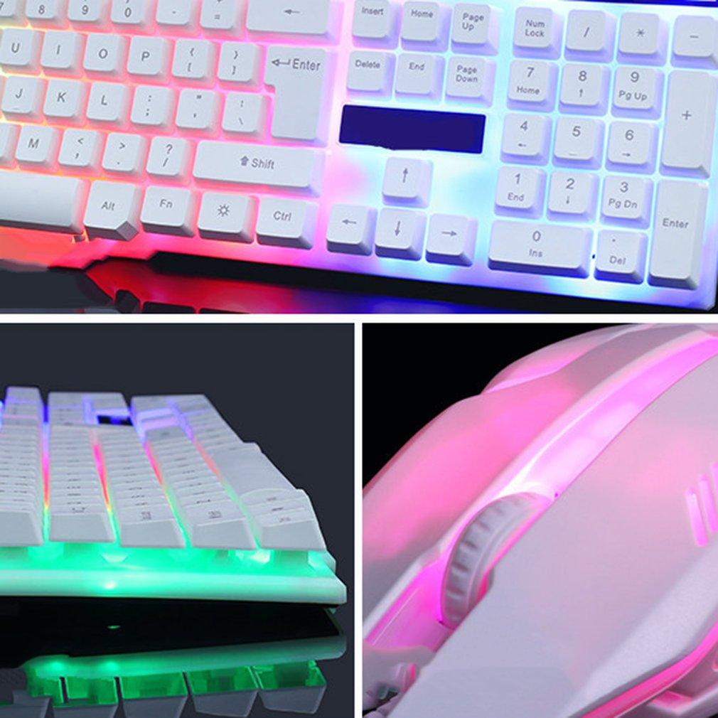 Bộ Bàn Phím Chuột Bàn Adapter Dành Cho PS4 PS3 Xbox One Dành Cho Xbox 360 Chuyên Game LED Rainbow Máy Đánh Chữ Lấy Cảm Hứng Từ Bàn Phím Cơ
