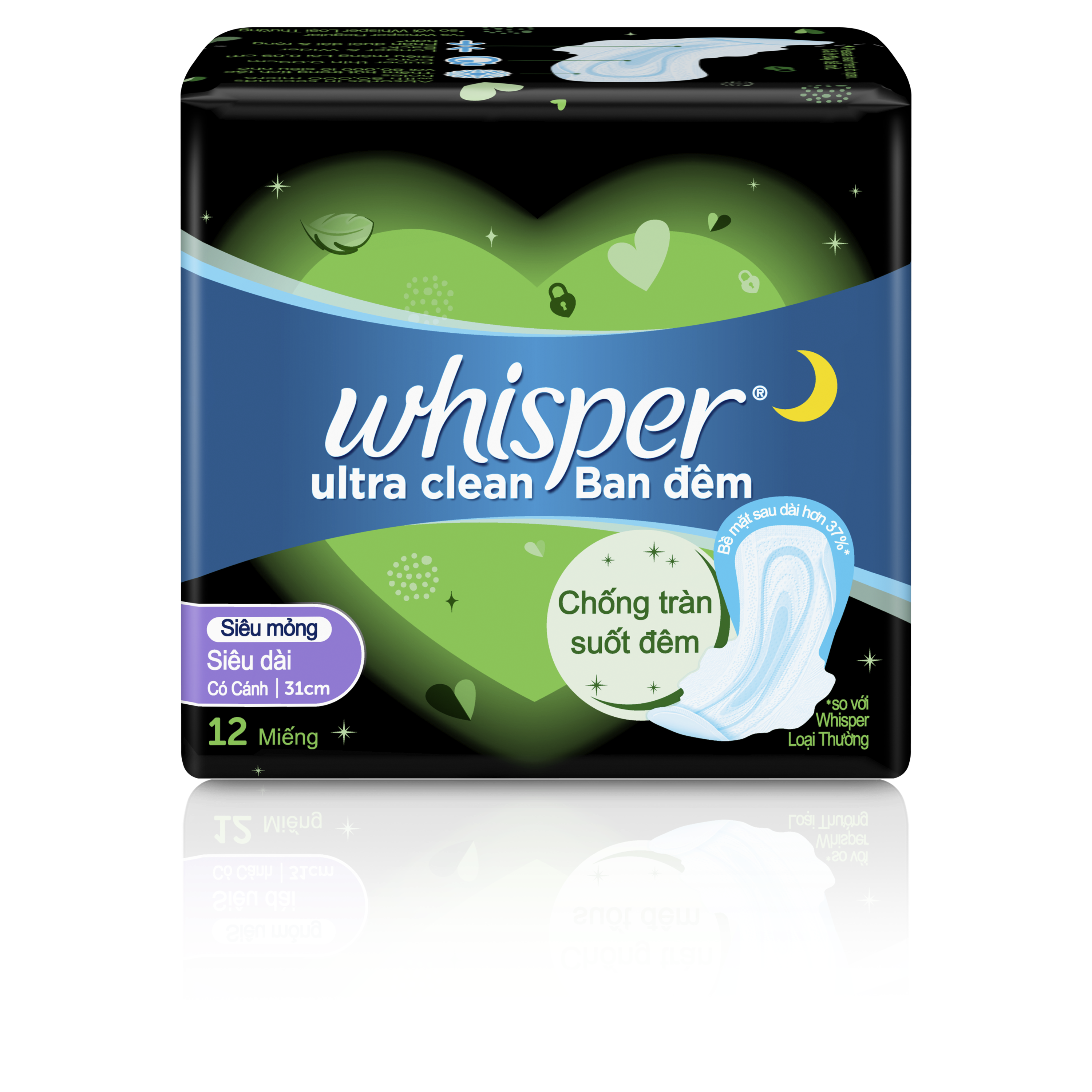 Whisper Ultra cánh đêm 12Sx24(12.22)