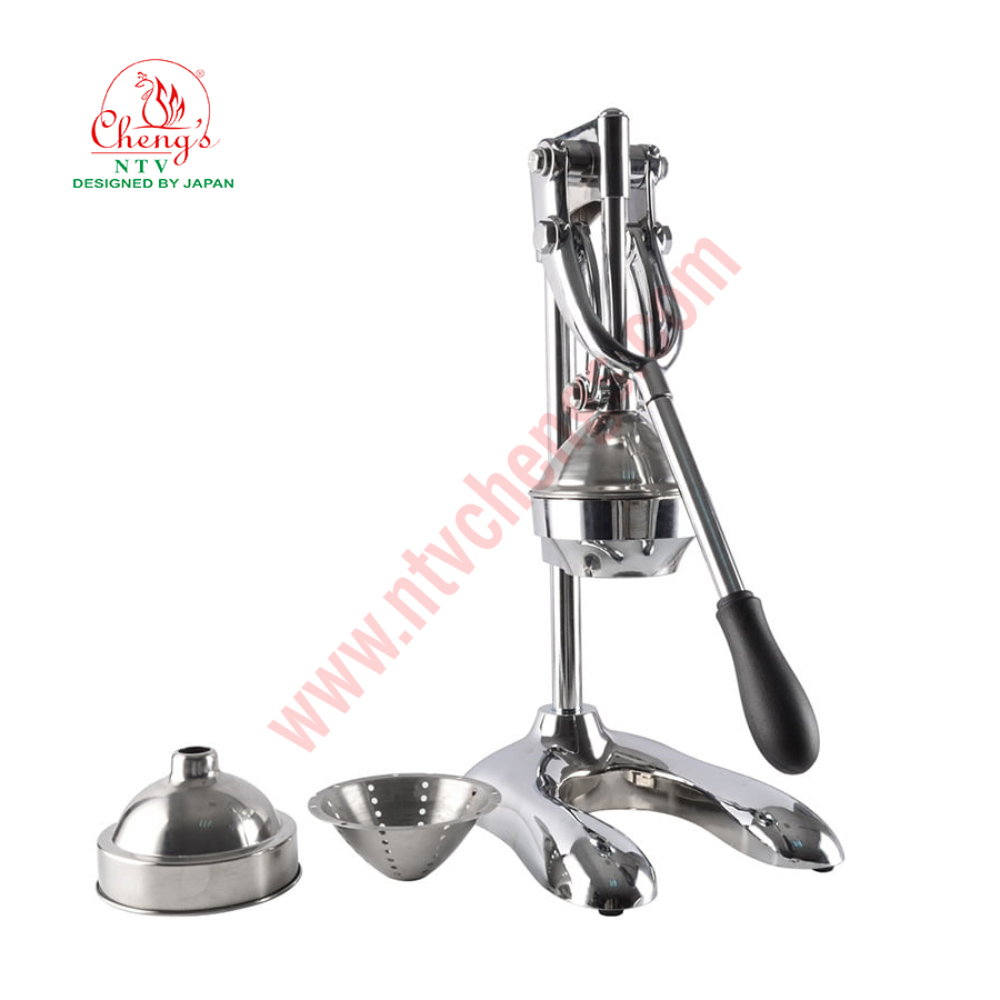 Máy ép trái cây Inox 304 bằng tay cỡ lớn Juicer, tỷ lệ vắt 98%, trọng lượng 6kg | Hàng nhập khẩu