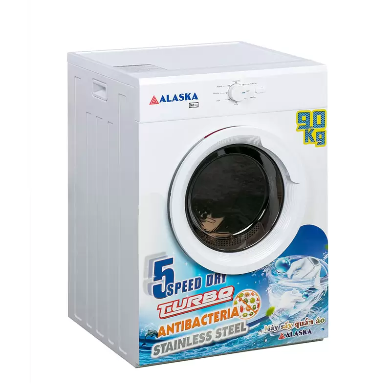 Máy sấy thông hơi Alaska 9 kg S90 - Hàng chính hãng