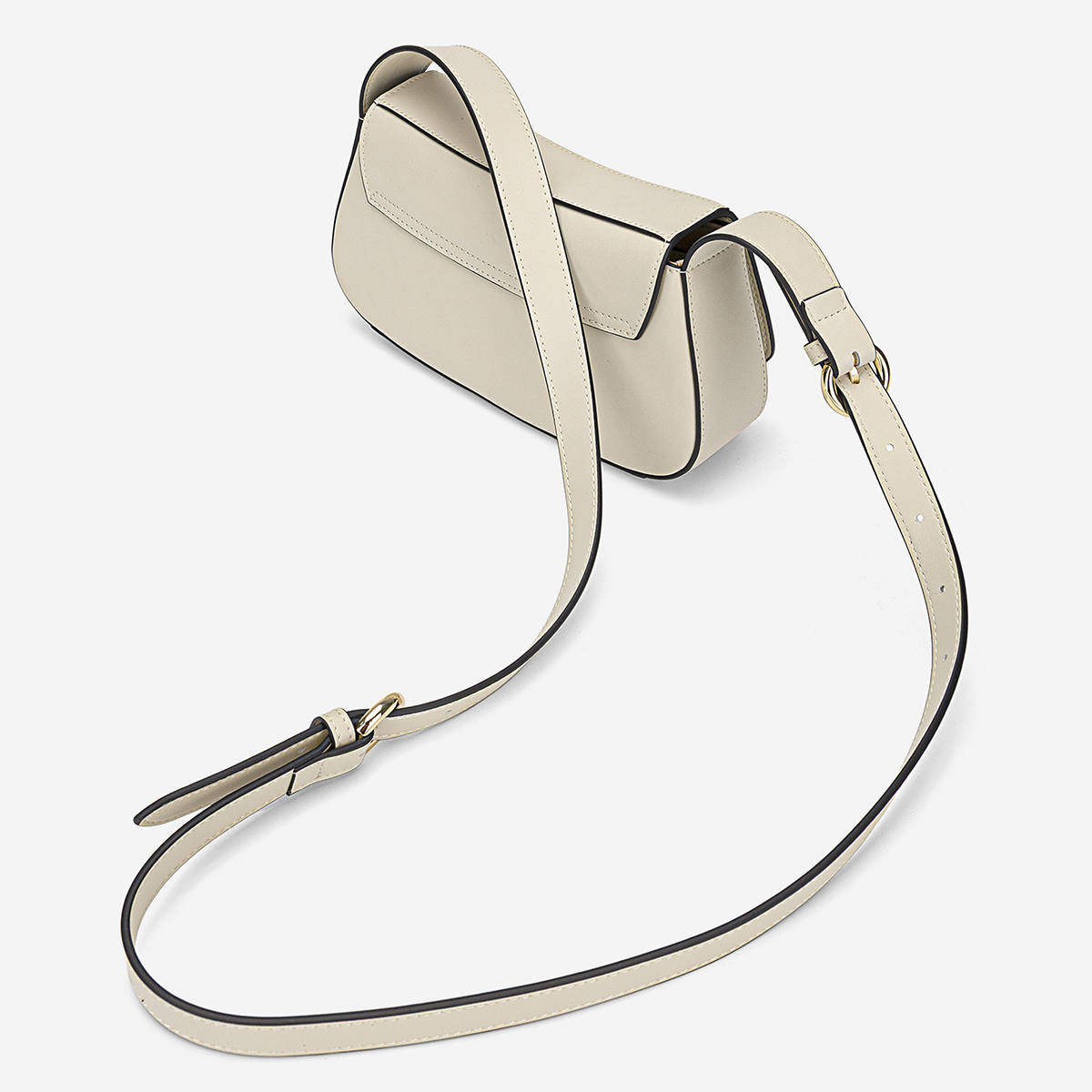 Vascara Túi Leather Kiểu Hobo Nắp Gập - SAT 0338