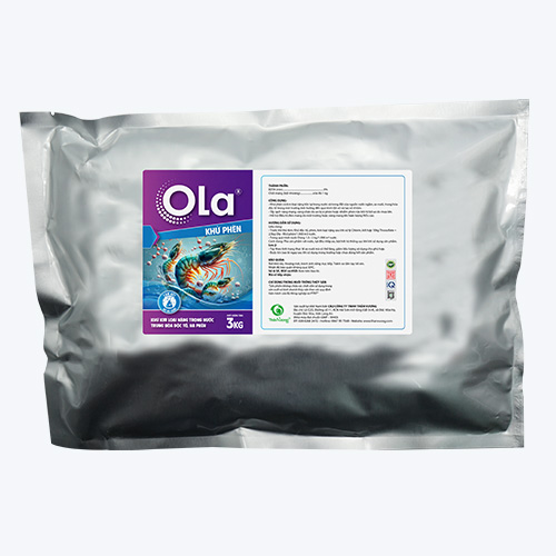 OLA KHỬ PHÈN: Khử kim loại nặng, khử phèn