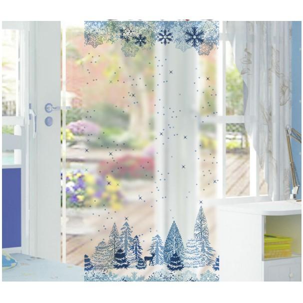 Decal Dán Kính Cao Cấp - Rừng Núi Tuyết Băng Gía