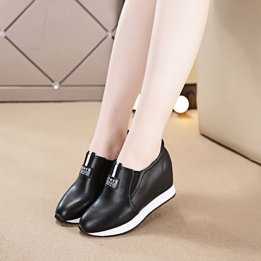 Giày Slipon Đế Xuồng 8CM