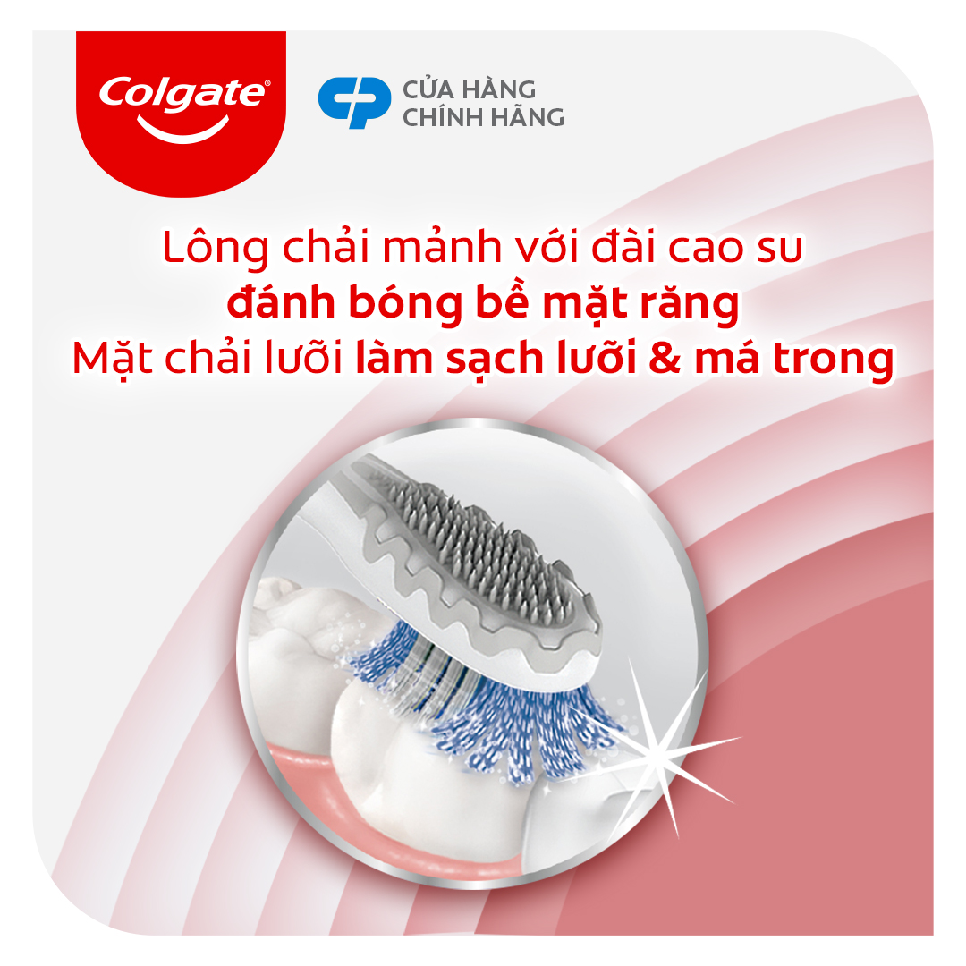 Bộ 2 Đầu thay bàn chải điện Colgate Sonic 360 Charcoal