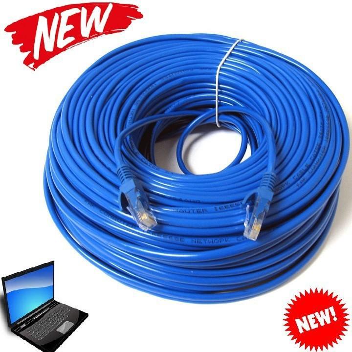 Dây mạng cat6 bấm sẵn 2 đầu 10M 15M 20M 25M 30M 35M 40M 45M 50M - dây cáp mạng lan chính hãƞg