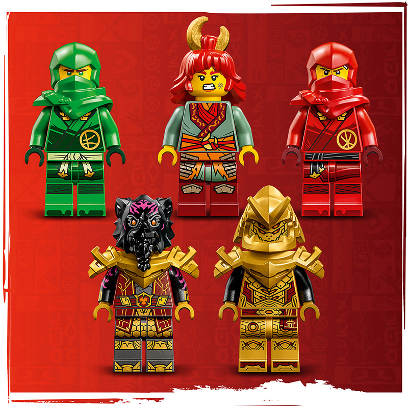 Đồ Chơi Lắp Ráp Rồng Thần Dung Nham Heatwave Lego Ninjago 71793 (479 chi tiết)