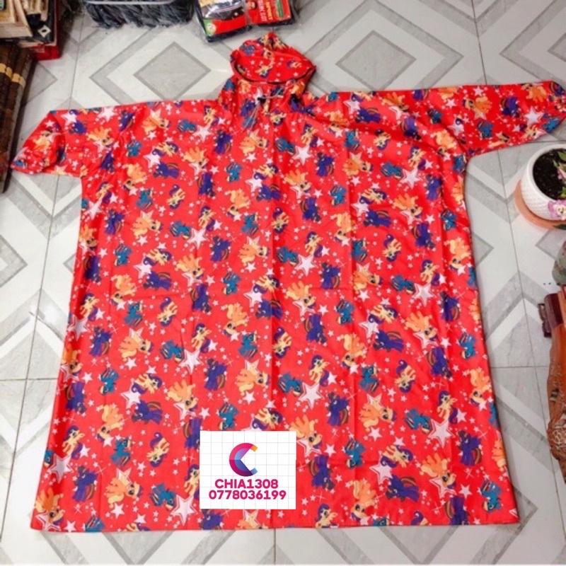 Áo mưa bít hình thú dành cho người lớn