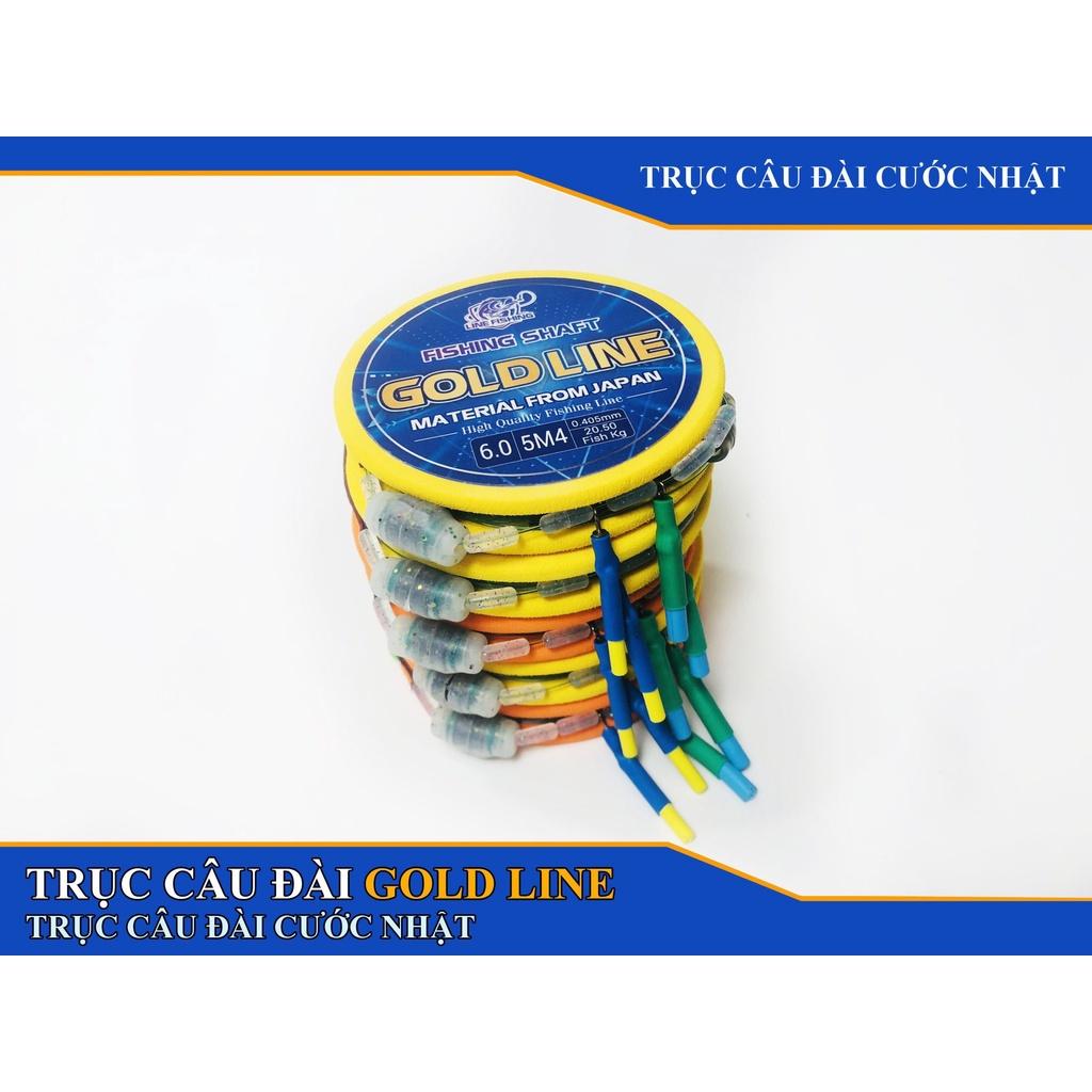 Trục Câu Đài Săn Hàng Buộc Sẵn GOLD LINE Cước Nhật Đồ Câu Văn Chương