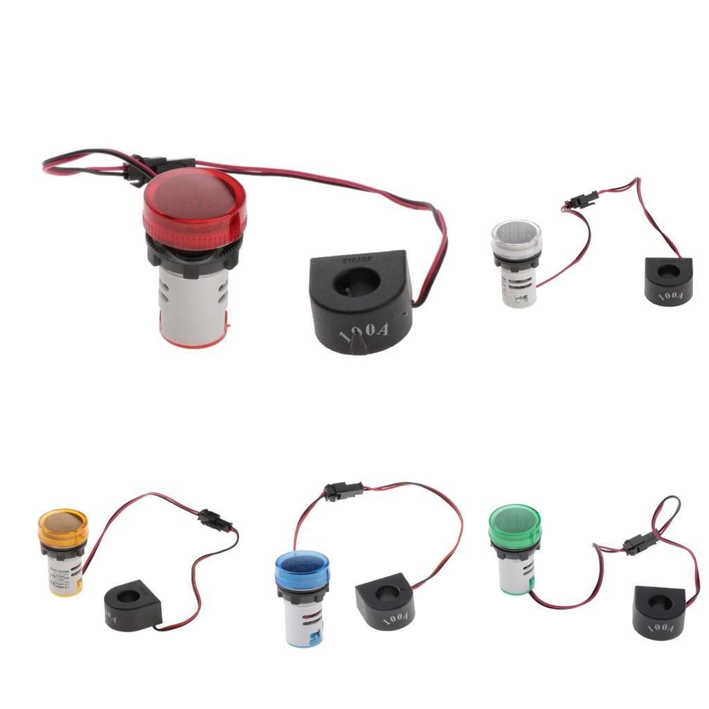 2 In 1 Digital Voltmeter Voltmeter, Ammeter Ammeter, Measuring Range AC50-500V, 0-100A