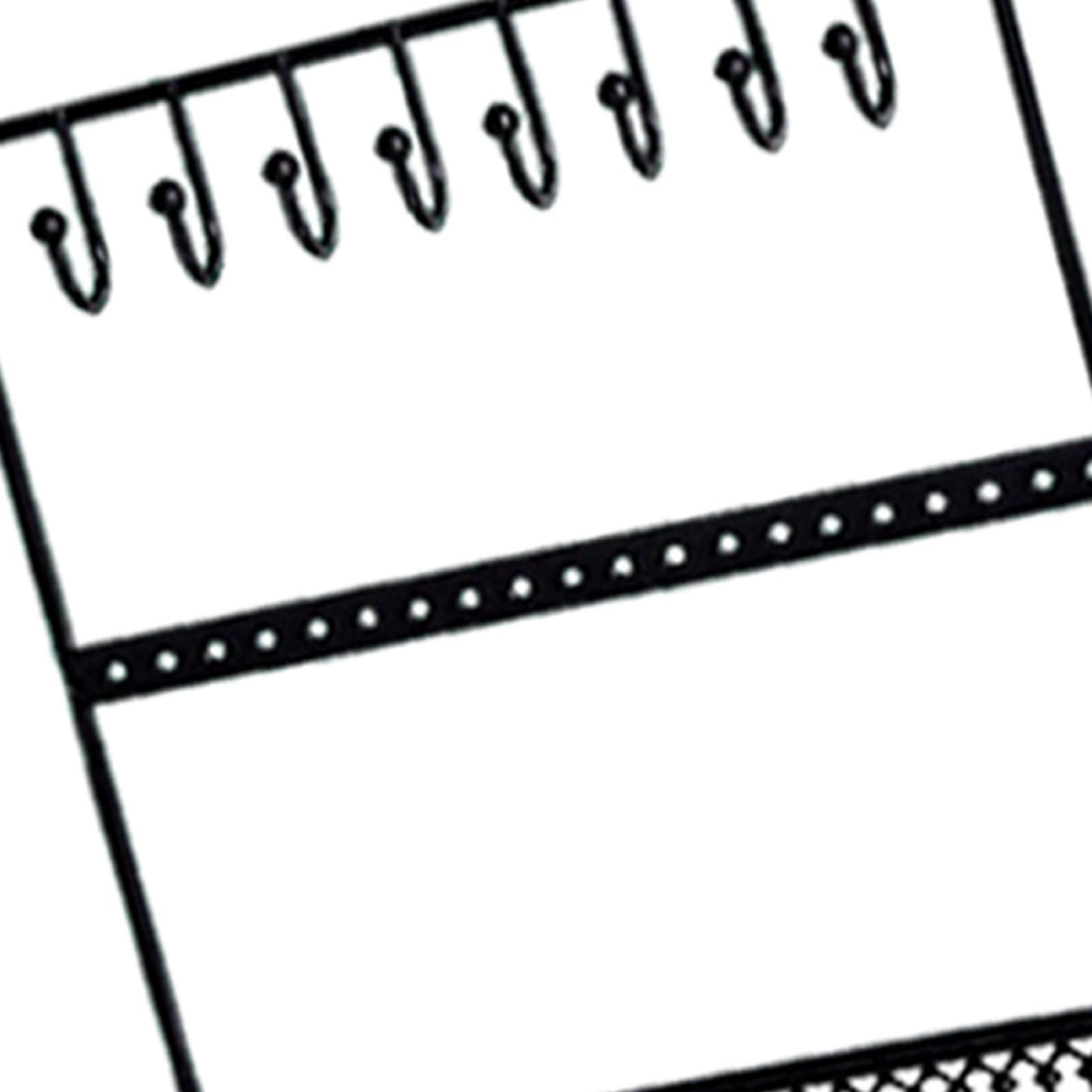 Jewelry Display Rack Holder Storage Tray Hanging Anklets   Desk