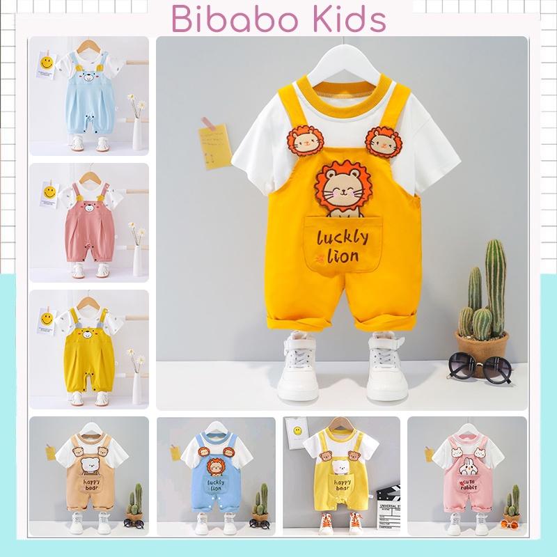 Body đùi ngắn tay - quần áo trẻ em sơ sinh phù hợp với bé trai bé gái - kiểu dáng bodysuit cho bé - vải cotton mềm mại