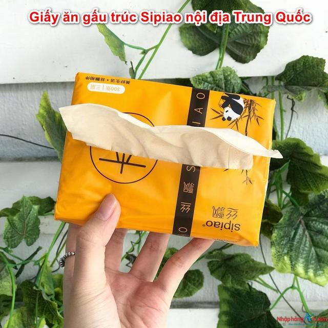 Giấy ăn Gấu Trúc Siêu Dai gói 300 tờ