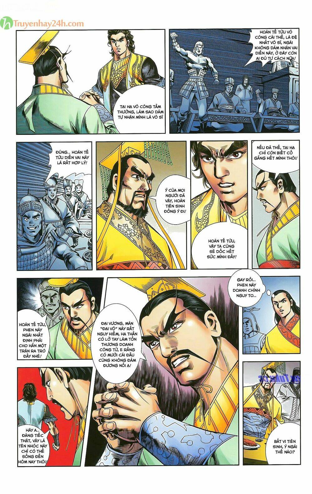 thiên tử truyền kỳ 2 - tần vương doanh chính chapter 33 18