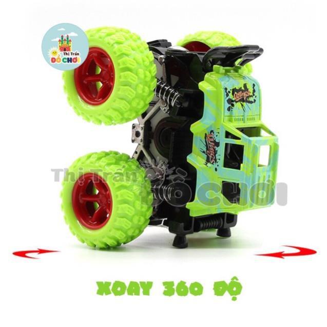Xe trớn địa hình nhào lộn 360 độ không cần dùng pin