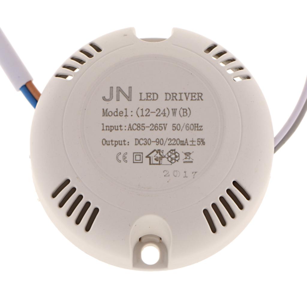 2pc 5730 SMD LED Module Source Board w/ Driver for Ceiling Lamp Bulb Replacement