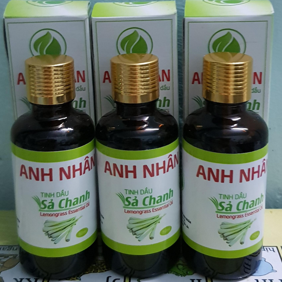 Combo 03 chai Tinh dầu sả Anh Nhân (50mlx3)