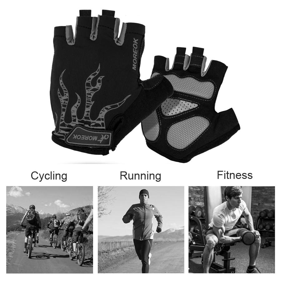 NEWBOLER Ngón Găng Tay Xe Đạp GEL Chống Sốc Thể Thao Mùa Hè Găng Tay Xe Đạp Cho Người Phụ Nữ 7 Màu Sắc Đi Xe MTB Xe Đạp Đường Bộ golve