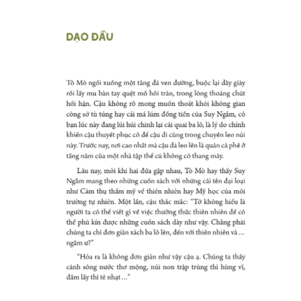 Vẻ Đẹp Của Cảnh Sắc Tầm Thường - Hay Vì Sao Chúng Ta Cần Thay Đổi Cách Thưởng Thức Thiên Nhiên? (Đặng Hoàng Giang) - Omega Plus