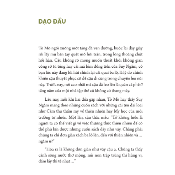 Vẻ Đẹp Của Cảnh Sắc Tầm Thường - Hay Vì Sao Chúng Ta Cần Thay Đổi Cách Thưởng Thức Thiên Nhiên? (Đặng Hoàng Giang) - Bìa Mềm
