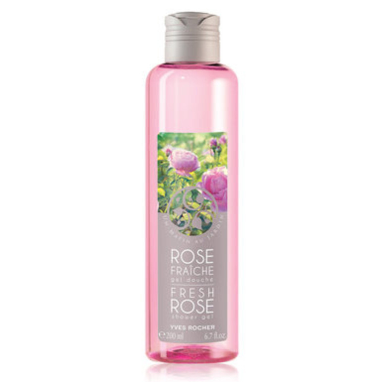 Bộ Sữa tắm 200ml + Dưỡng thể Yves Rocher 200ml - Hương Hoa Hồng