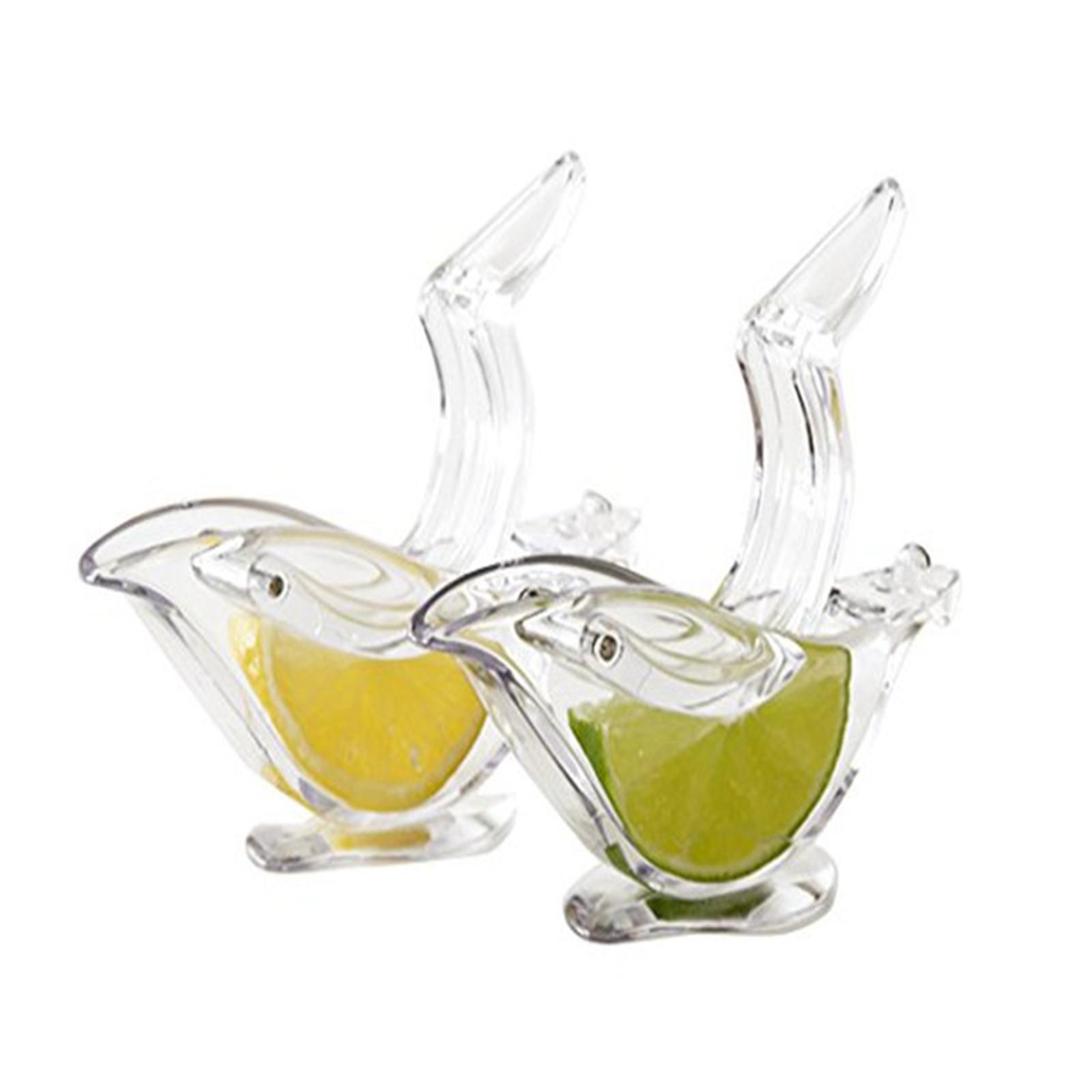 Manual Lemon Squeezer Easy to Clean Transparent Handheld for Fruit
