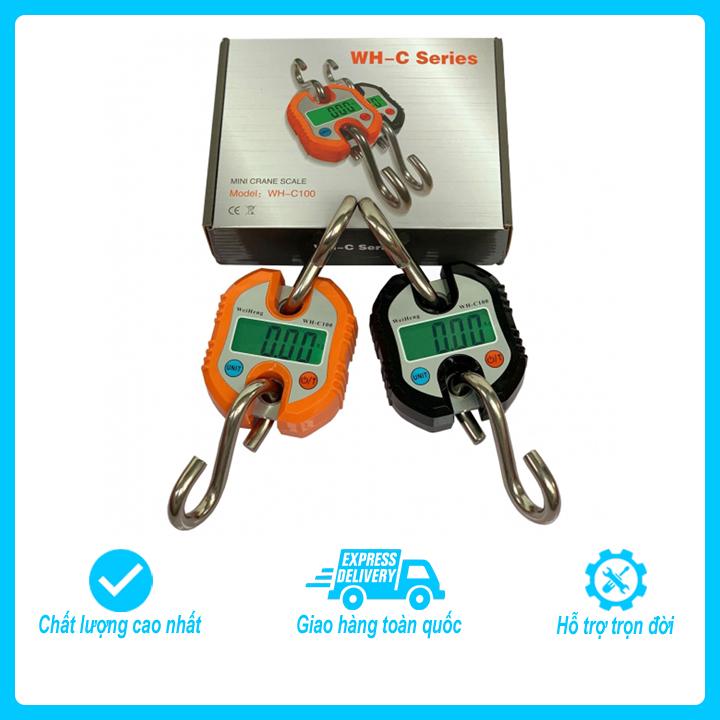 Cân treo điện tử WH-C100, Mức cân tối đa 150kg, Độ chia 0.05kg phù hợp với các hộ kinh doanh, tiểu thương