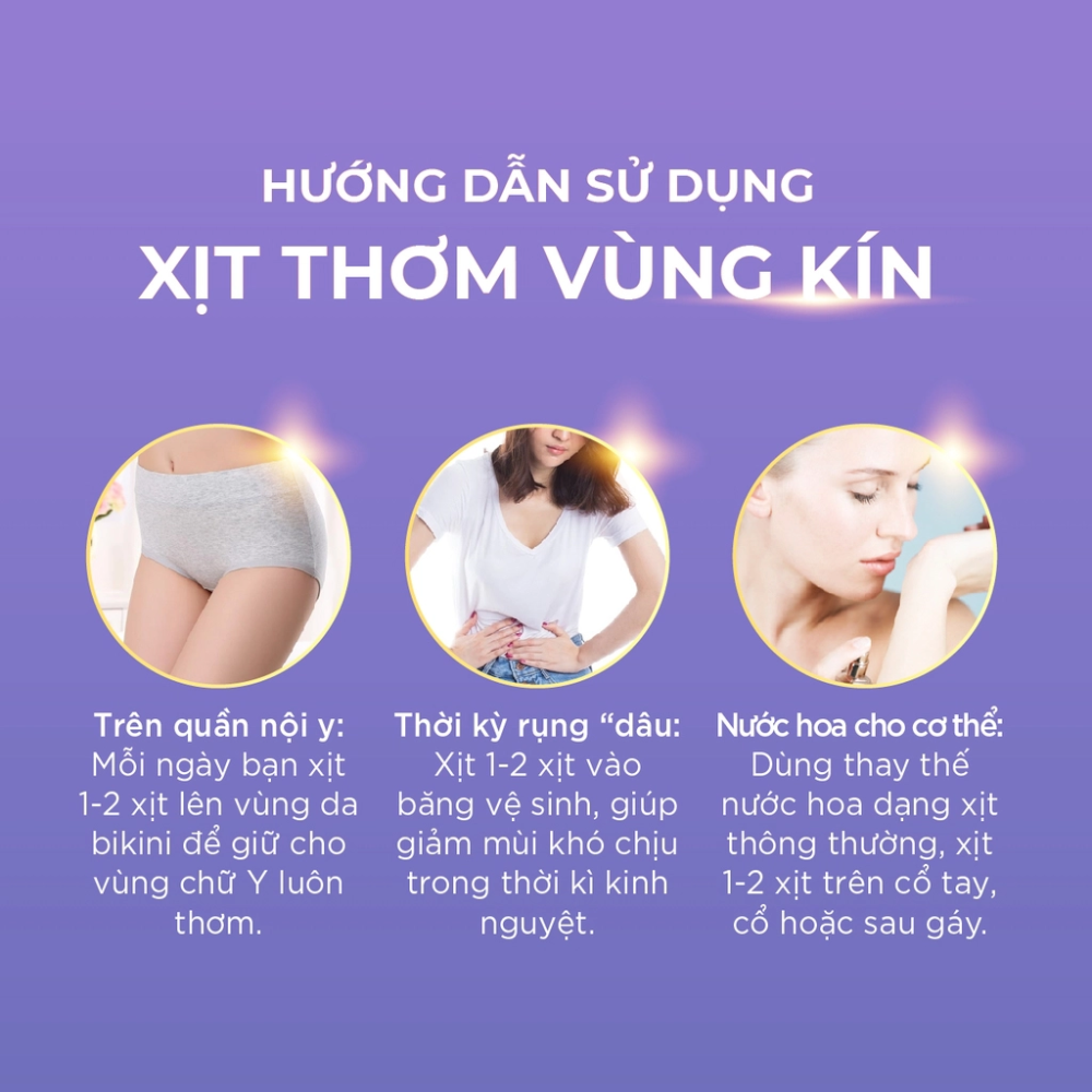 Nước Hoa Bikini Api - Xịt Thơm Bikini Quyến Rũ Spays Mee Natural Khử Mùi Ngăn Khuẩn 20ml