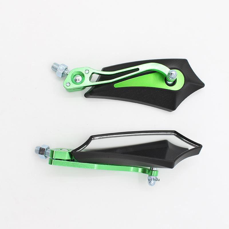 Phong cách mới nhất xe máy mới gương chiếu hậu ô tô điện thanh nhôm sửa đổi gương phản xạ thông minh ma lửa gương chiếu hậu ô tô