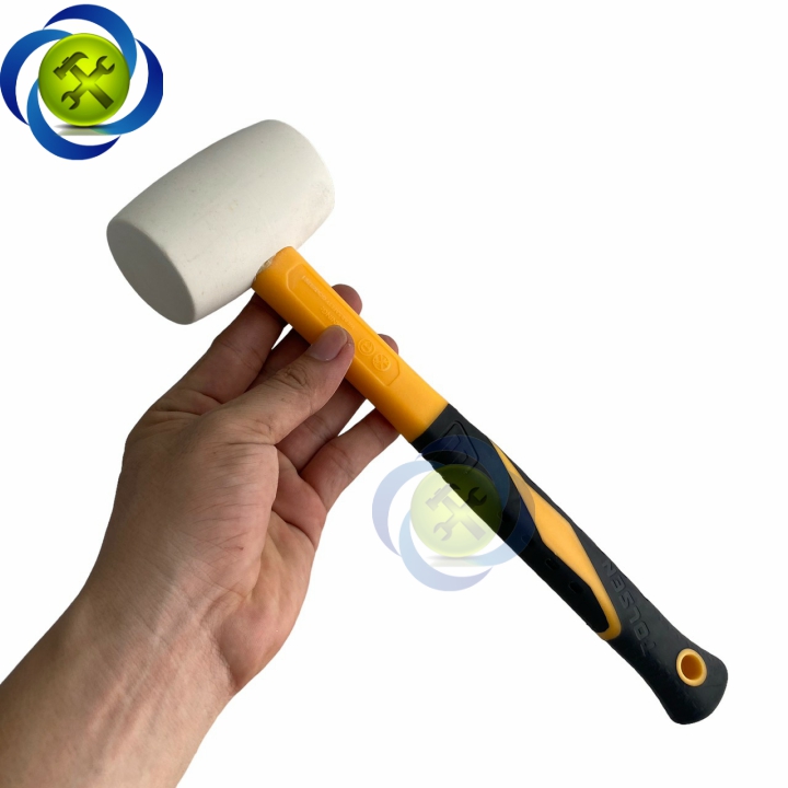 Búa cao su trắng Tolsen 25173 225g cán nhựa