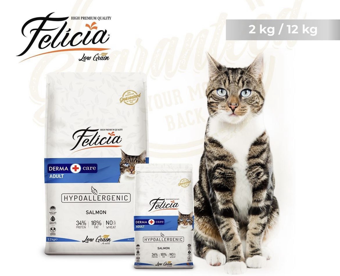 Thức ăn cho mèo mọi lứa tuổi Felicia hỗ trợ tiết niệu,đẹp lông &amp; da, hỗ trợ tiêu hoá - Xuất xứ Thổ Nhĩ Kỳ