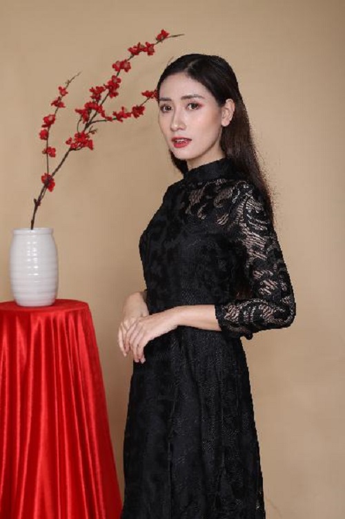 Đầm Ren Nữ Thiết Kế Dáng Dài Sang Trọng